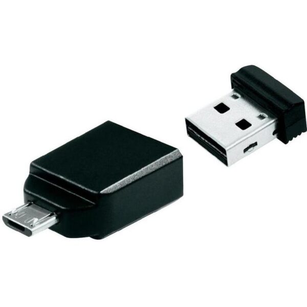 USB2 0 32Gb Verbatim NanoStore'n'Stay + mUSB