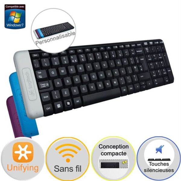 Logitech K230 Wireless Keyboard USB