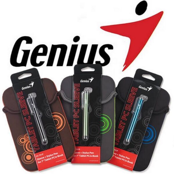 7" Genius GS 701P Sleeve + Pen crno/plava