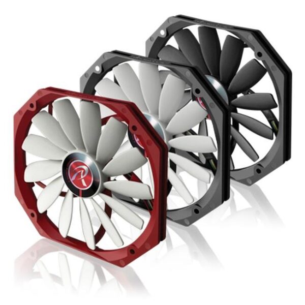 Raijintek Aeolus Alpha 140x150x13mm crno/crveni