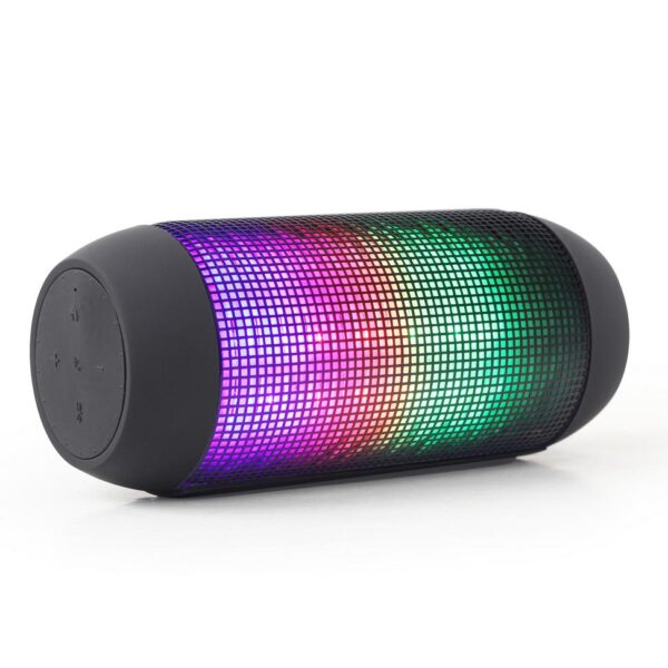 Gembird BT 05 Bluetooth speaker with LED light effects, black