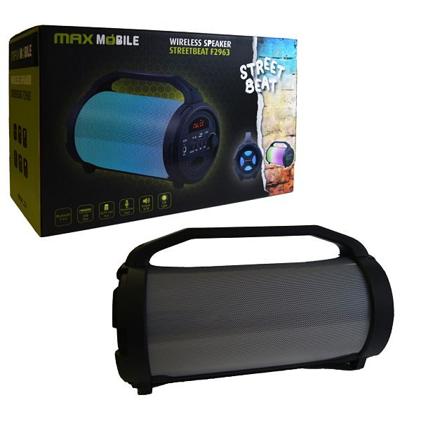 MaxMobile Bluetooth StreetBeat F2963 LED crni