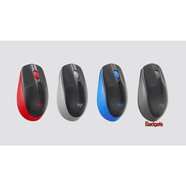 Logitech M190 Wireless Optical Mouse, Black