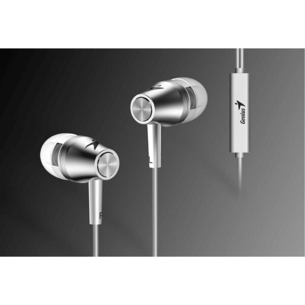 Genius HS M360 Powerful Bass Deep Punchy Sound silver