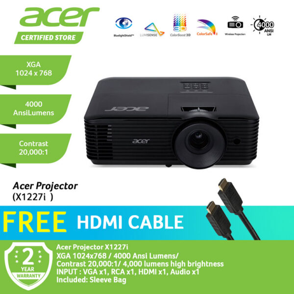 Projektor ACER X1227i