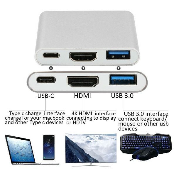 USB Type C (3 1) > HDMI/USB3 0/USB3 1 C NUC06