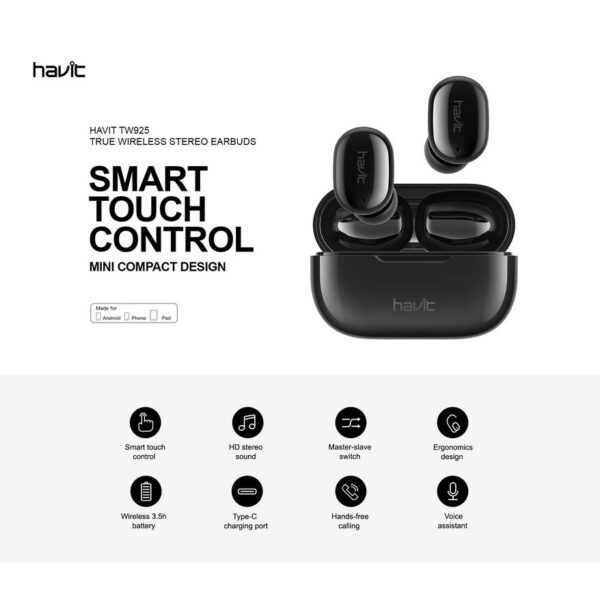 Havit TW925 True wireless stereo earbuds